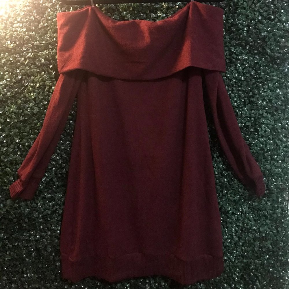 Red Sweater Dress